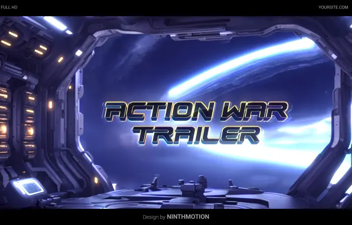 Best 3D Space Action Trailer